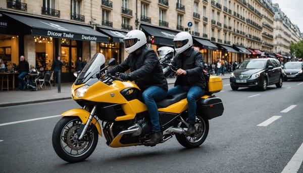 Découvrez le taxi moto à paris : vos trajets rapides et confortables